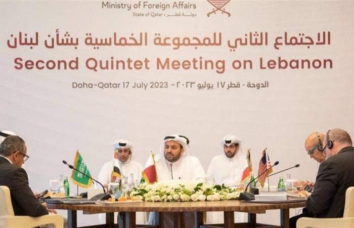 إجتماع باريسي للخماسية قبل عودة لودريان