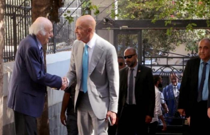 برّاك لوليد جنبلاط: شكرًا جزيلًا
