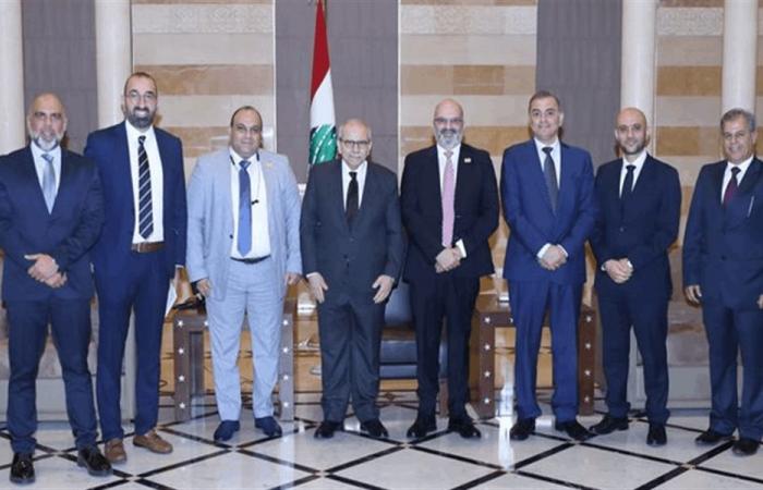 سلام استقبل وفد جمعية مديري المعلوماتية