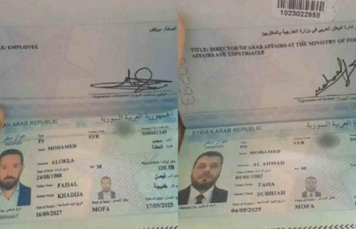 بعد تسريب صور لجوازات سفر الوفد السوري.. “الأمن” يوضح