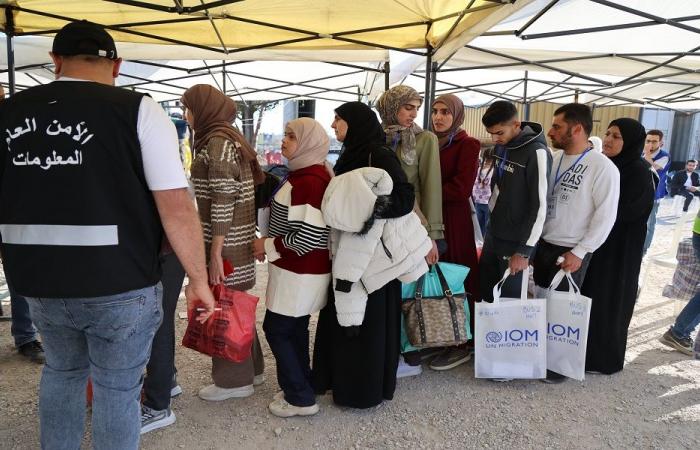 “الأمن العام” نظم المرحلة السابعة من عودة النازحين (صوَر)