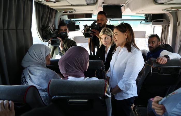 “الأمن العام” نظم المرحلة السابعة من عودة النازحين (صوَر)