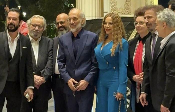 بالصور: تركي آل الشيخ يرعى اجتماعًا فنيًا لنجوم الدراما السورية في الرياض