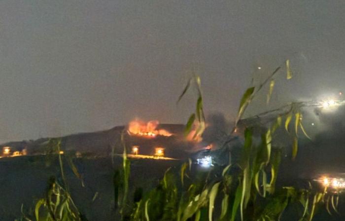 أدرعي: تدمير مبانٍ في قرية حولا – جنوب لبنان