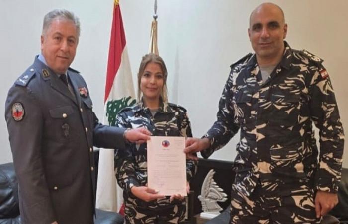 بعد صورة المطار المؤثرة.. تكريم المعاون أوّل ناديا ناصر