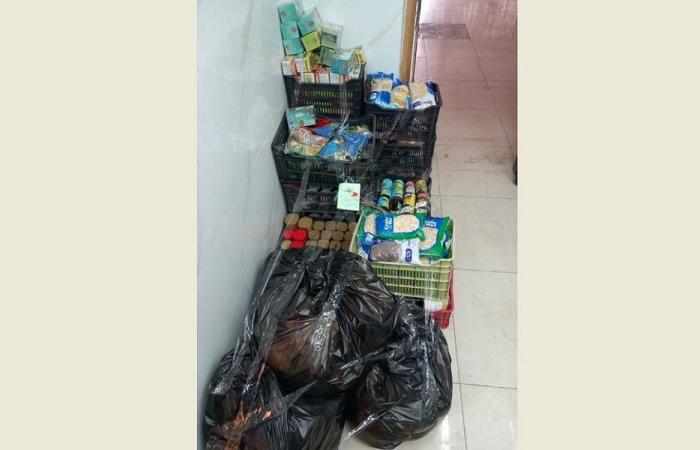 ختم سوبرماركت في كفرجوز بالشمع الأحمر