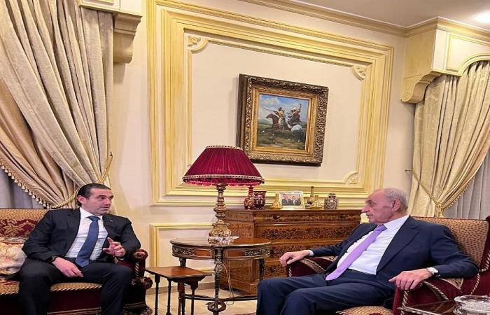 الحريري في سيارة برّي!