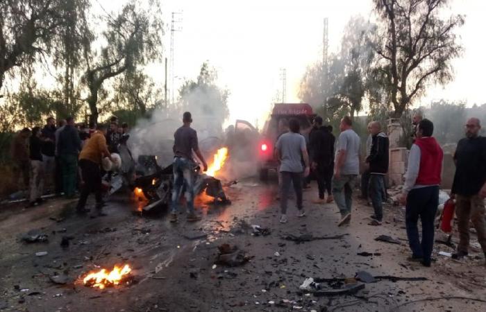 استهداف شقيق خوري علما الشعب بغارة إسرائيلية!