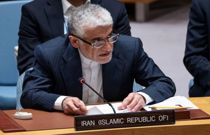 مبعوث ايران بالامم المتحدة: مقتل قياديين في فندق الروشة