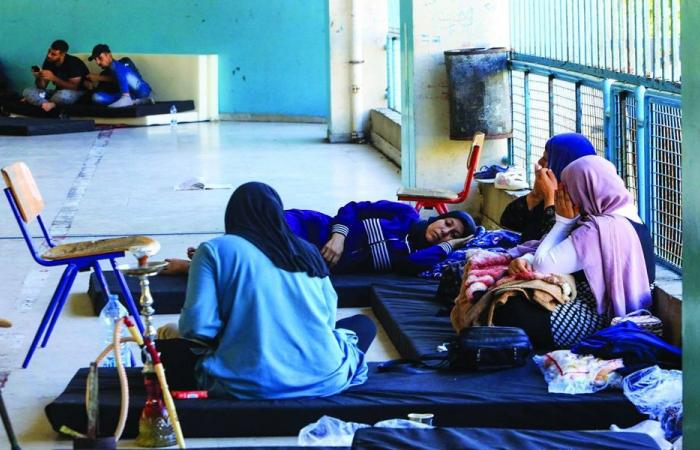 كم بلغ عدد النازحين المسجلين في عكار؟