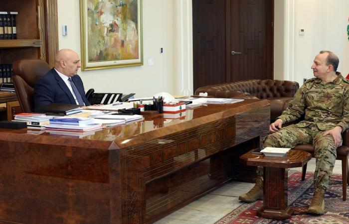 هيكل في بعبدا… والأوضاع الأمنية محور البحث