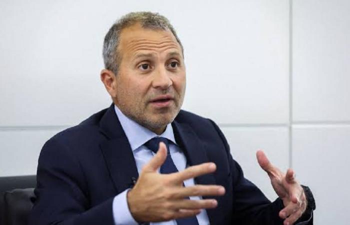 باسيل: بيروت منزوعة السلاح يتطلب ضمان ألا تحتلها إسرائيل
