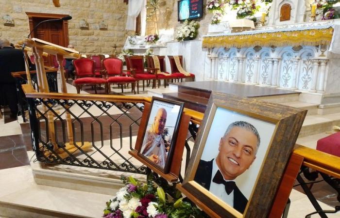 بالصور: قداس وجناز الاربعين لاستشهاد الأب بيار الراعي في القليعة