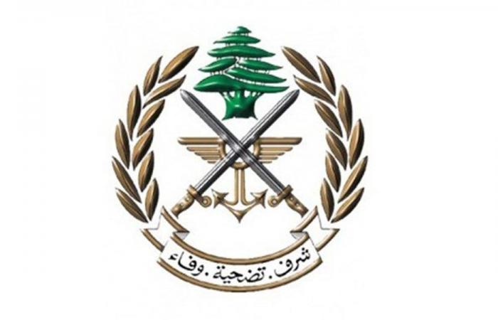 الجيش يوقف سوريين دخلوا خلسة وآخرين بجرم إطلاق النار