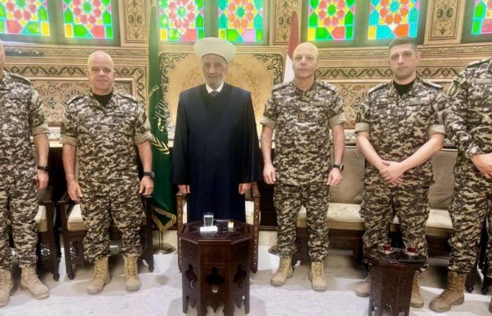 دريان يستقبل لاوندس وينوّه بدور أمن الدولة