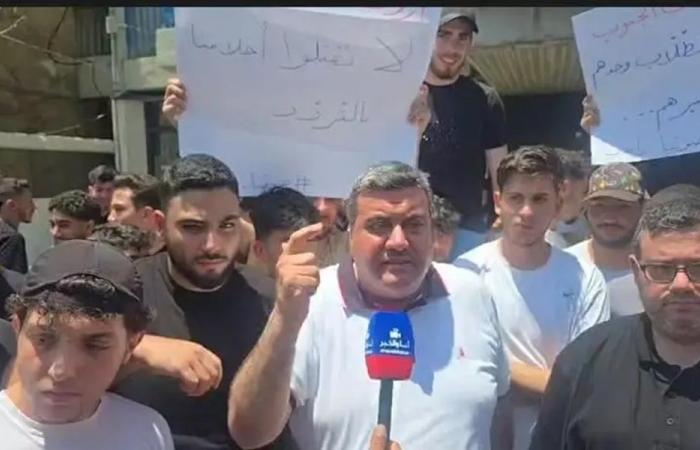 اعتصام في طرابلس للمطالبة بإلغاء الامتحانات الرسمية