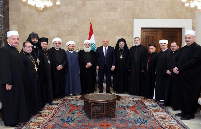 أبي المنى من بعبدا: الوحدة الوطنية تبقى مصدر القوة للبنان