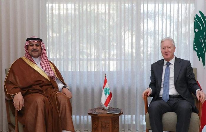 رجي التقى السفير السعودي الجديد