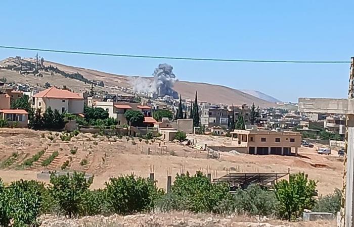 الجيش الإسرائيلي: هاجمنا بنى تحتية لـ”الحزب” في البقاع