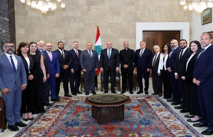 عون لوفد من بلدة عين ابل: لن نسمح بتخوينكم