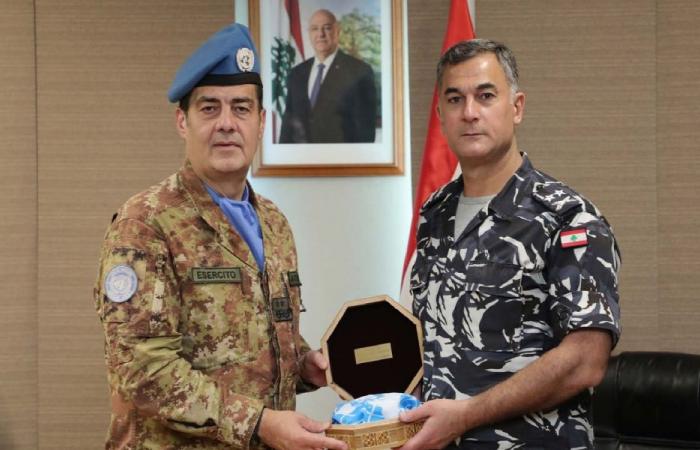 اللواء عبد الله يستقبل قائد “اليونيفيل” ويبحثان التعاون الأمني