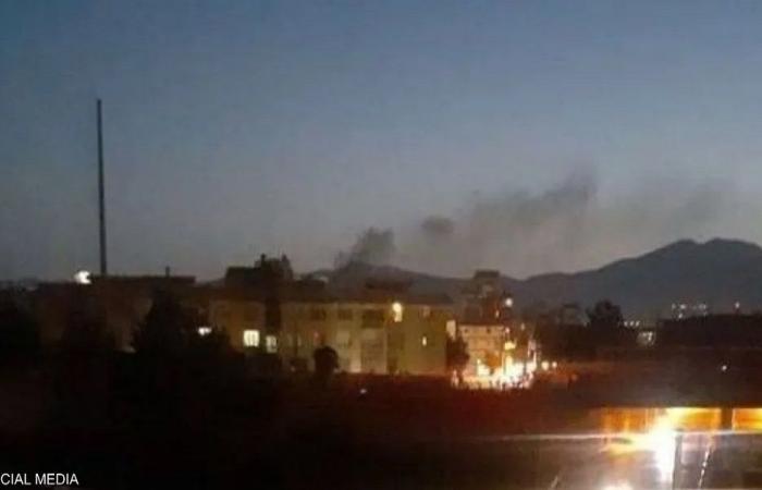 دوي انفجارات في عدة مناطق في ايران