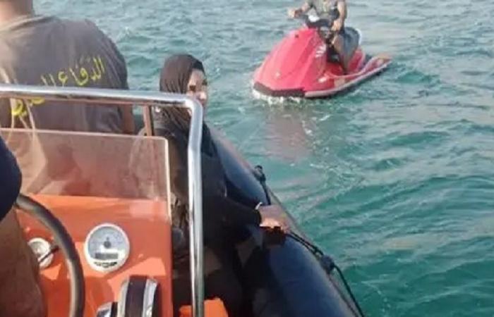 إنقاذ امرأة بعد انقلاب دراجة مائية في عكار