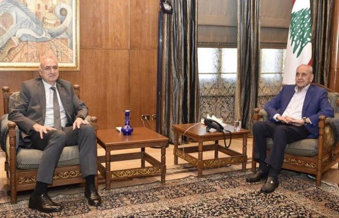 بري التقى سفير الجزائر والمدير العام لـ”أوجيرو”