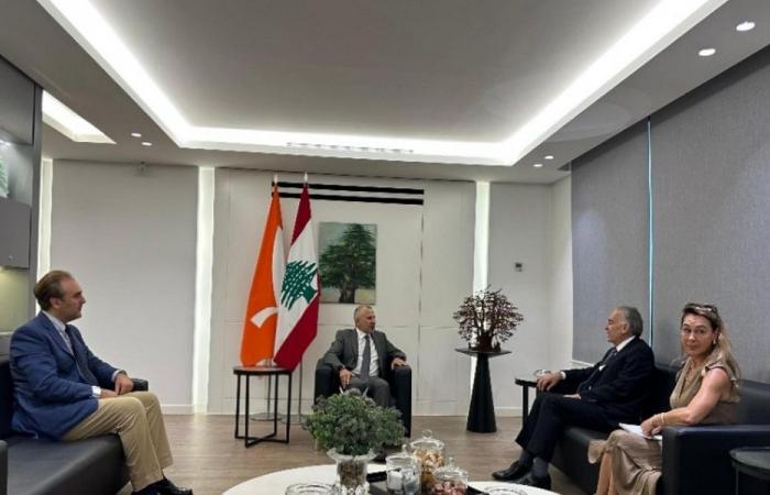 الأوضاع العامة بين باسيل وآرنو