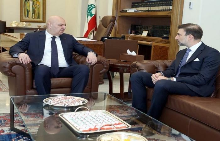 تحضيرات زيارة وفد رجال الأعمال الإماراتيين بين عون ومنيمنة