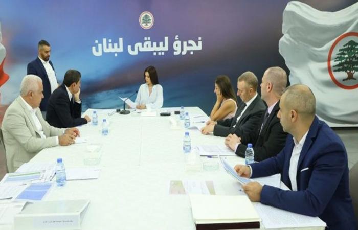 ستريدا جعجع: ندعم مواقف رئيس الجمهورية