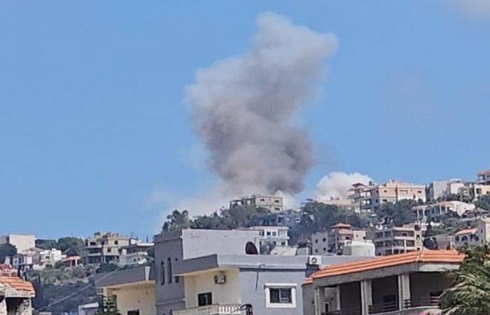 تفجيرات إسرائيلية في المنصوري