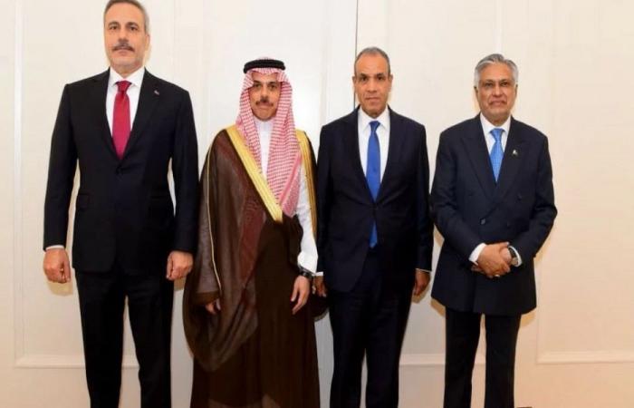 بيان سعودي مصري باكستاني تركي: لضمان سلامة الملاحة البحرية