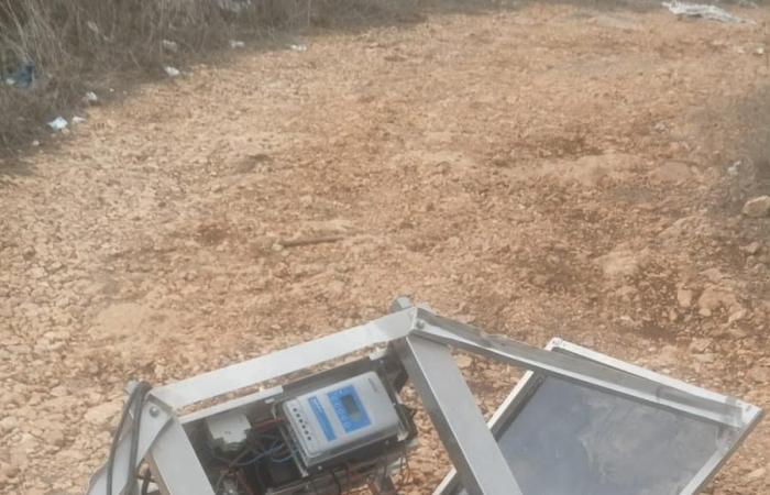 بالصورة: الجيش يفكّك كاميرا تجسس إسرائيلية عند أطراف وادي زبقين