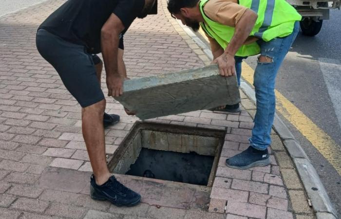 بعد سرقة أغطية المجاري الحديدية… البلدية تتحرّك