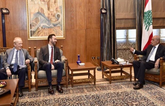 وفد إيراني التقى بري: تربطنا بلبنان علاقات تاريخية ودّية