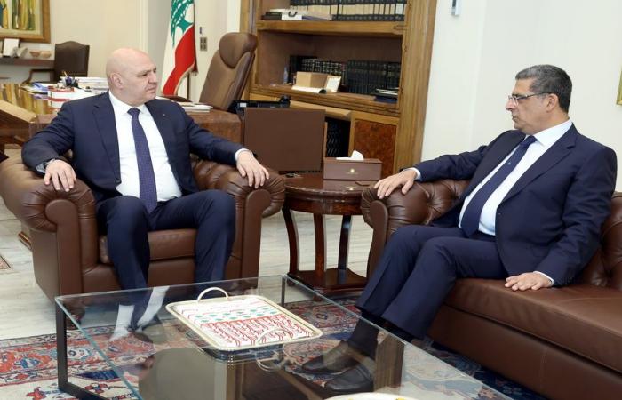عون بحث وقسطون تعزيز العلاقات والتنسيق بين لبنان وسوريا