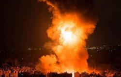 بالفيديو: غارة تستهدف أطراف الهبارية