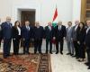 عون يبحث مع نقابة أصحاب المستشفيات أوضاع القطاع الصحي