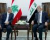 الصدي بحث ونظيره العراقي في تفعيل استخدام خط البصرة – طرابلس